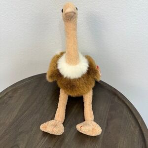 Ty Beanie Buddy Strut the Ostrich Plush Stuffed Animal Toy‎ 1998 Collectible